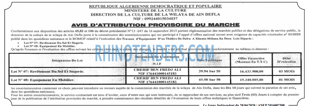 Jeune Independant