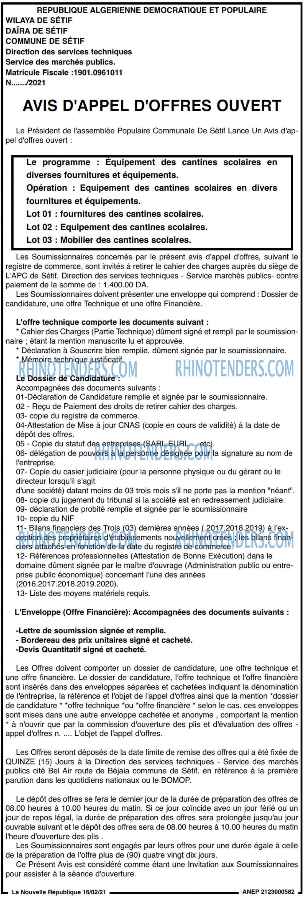 NOUVELLE REPUBLIQUE