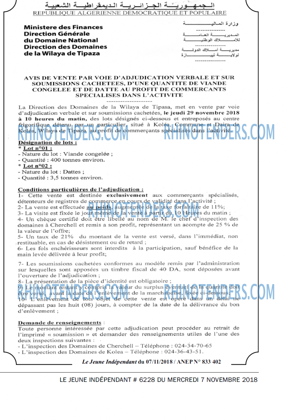 Jeune Independant