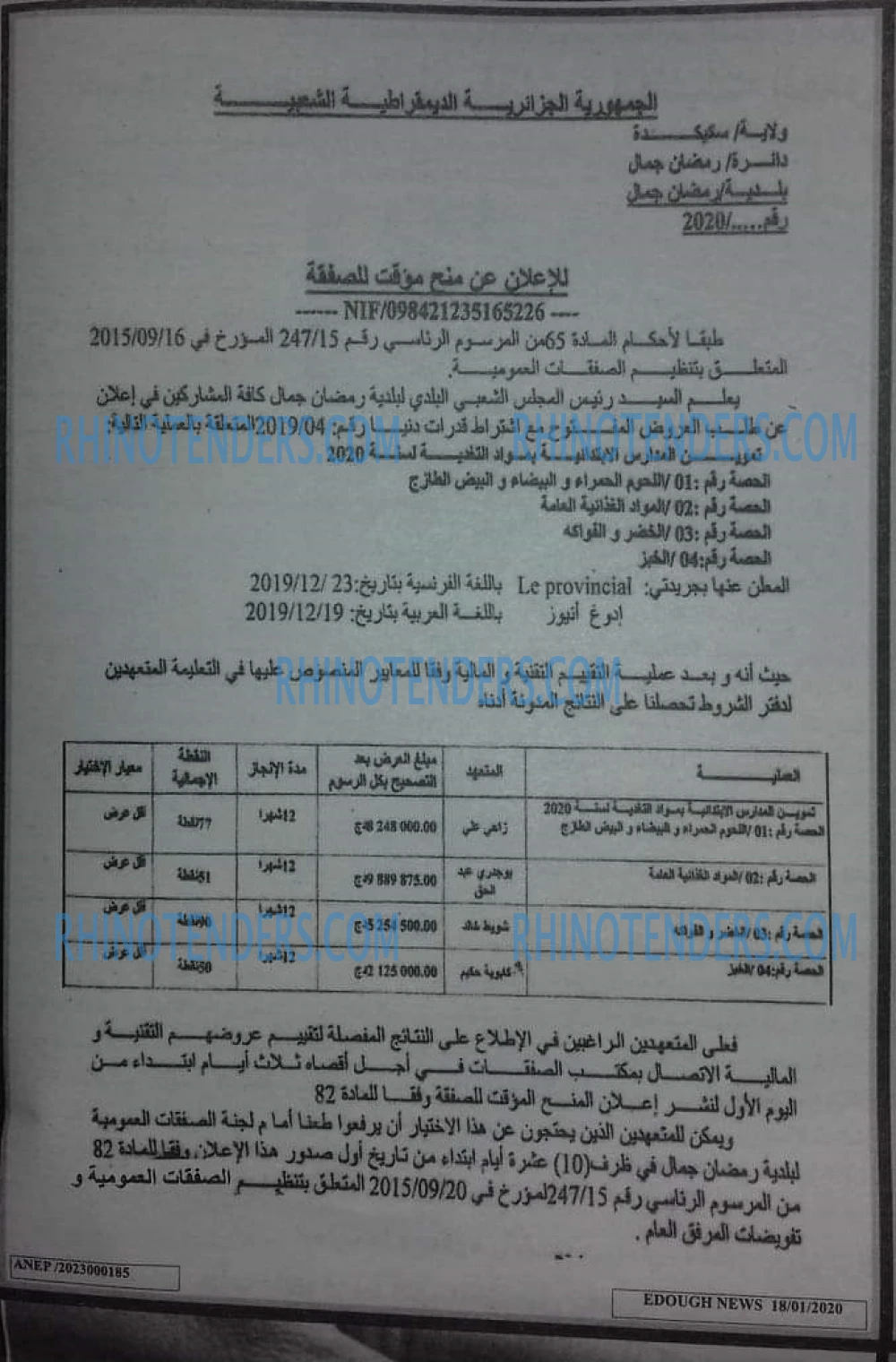 Edough News