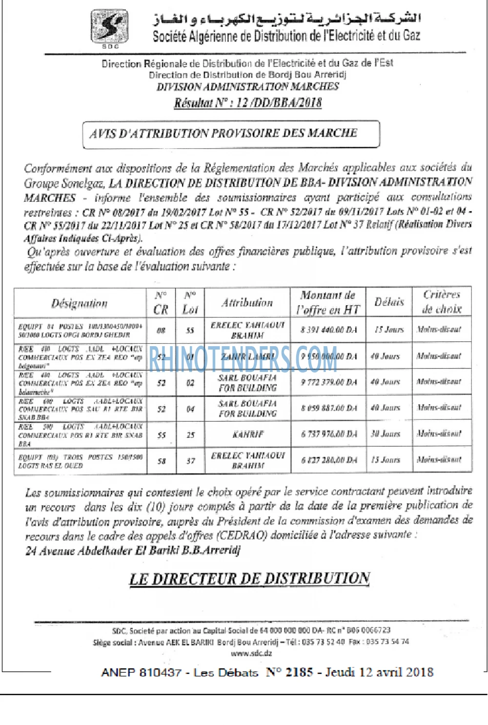 Les Debats
