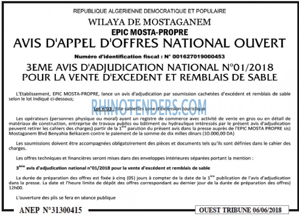 ouest TRIBUNE