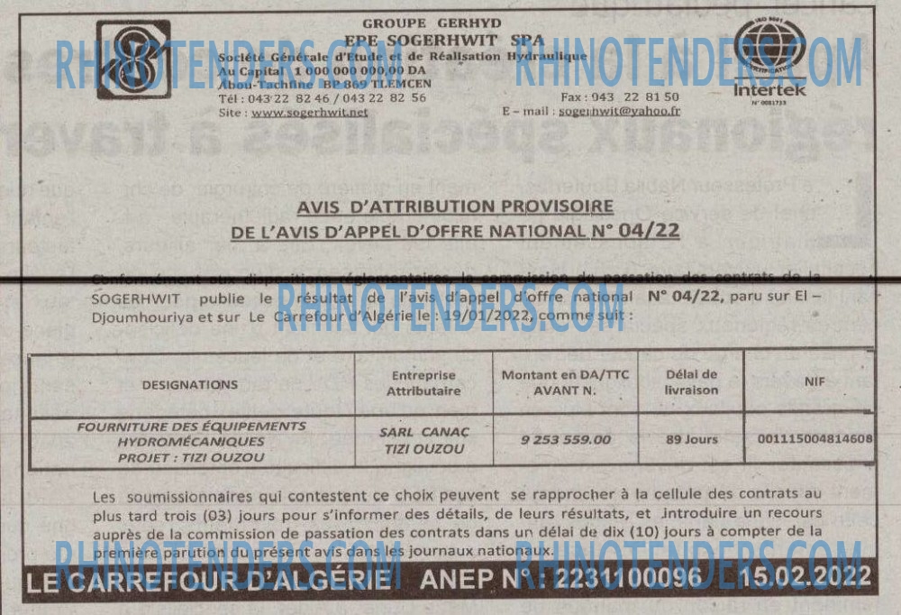 Le Carrefour d'Algérie