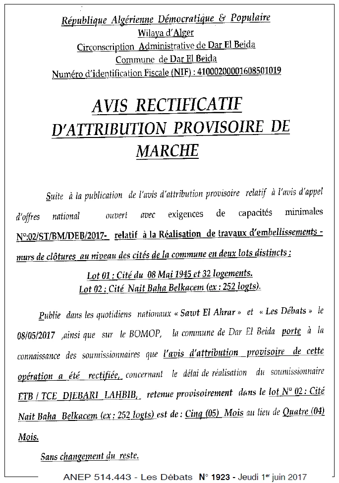 Les Debats