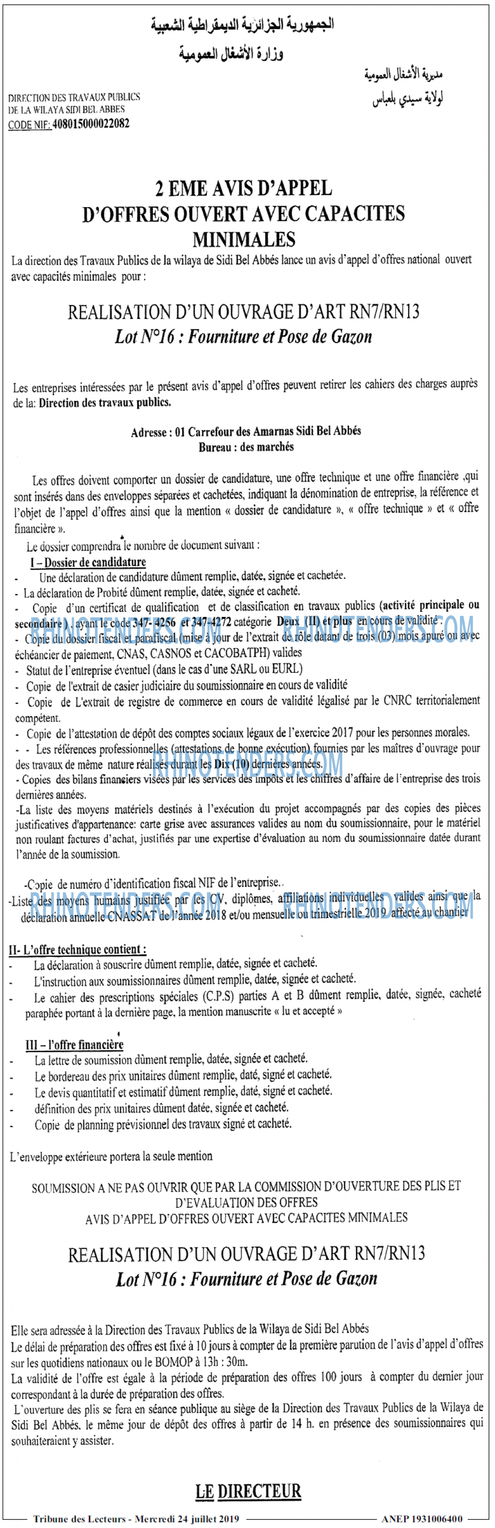 TRIBUNE DES LECTEURS