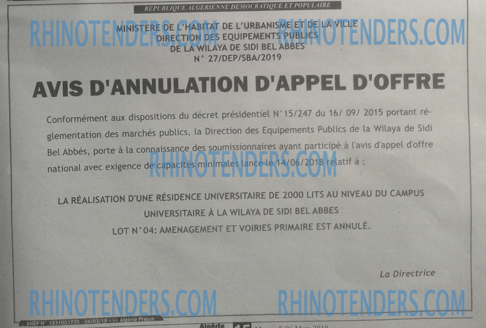 ALGERIE PRESSE