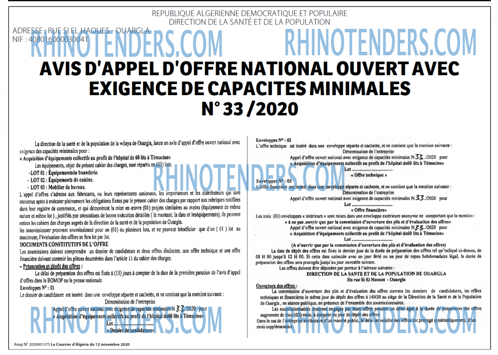 Le Courrier d'Algerie