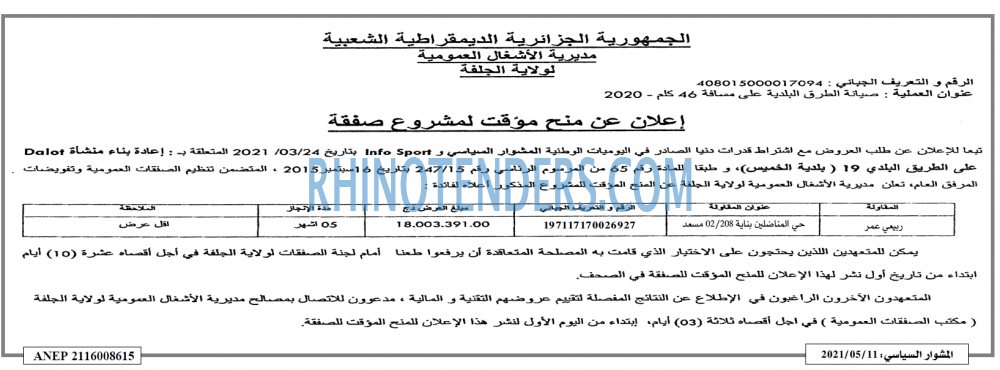 المشوار السياسي