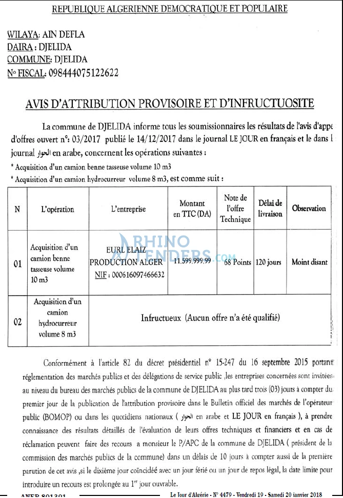 Le Jour d'Algérie