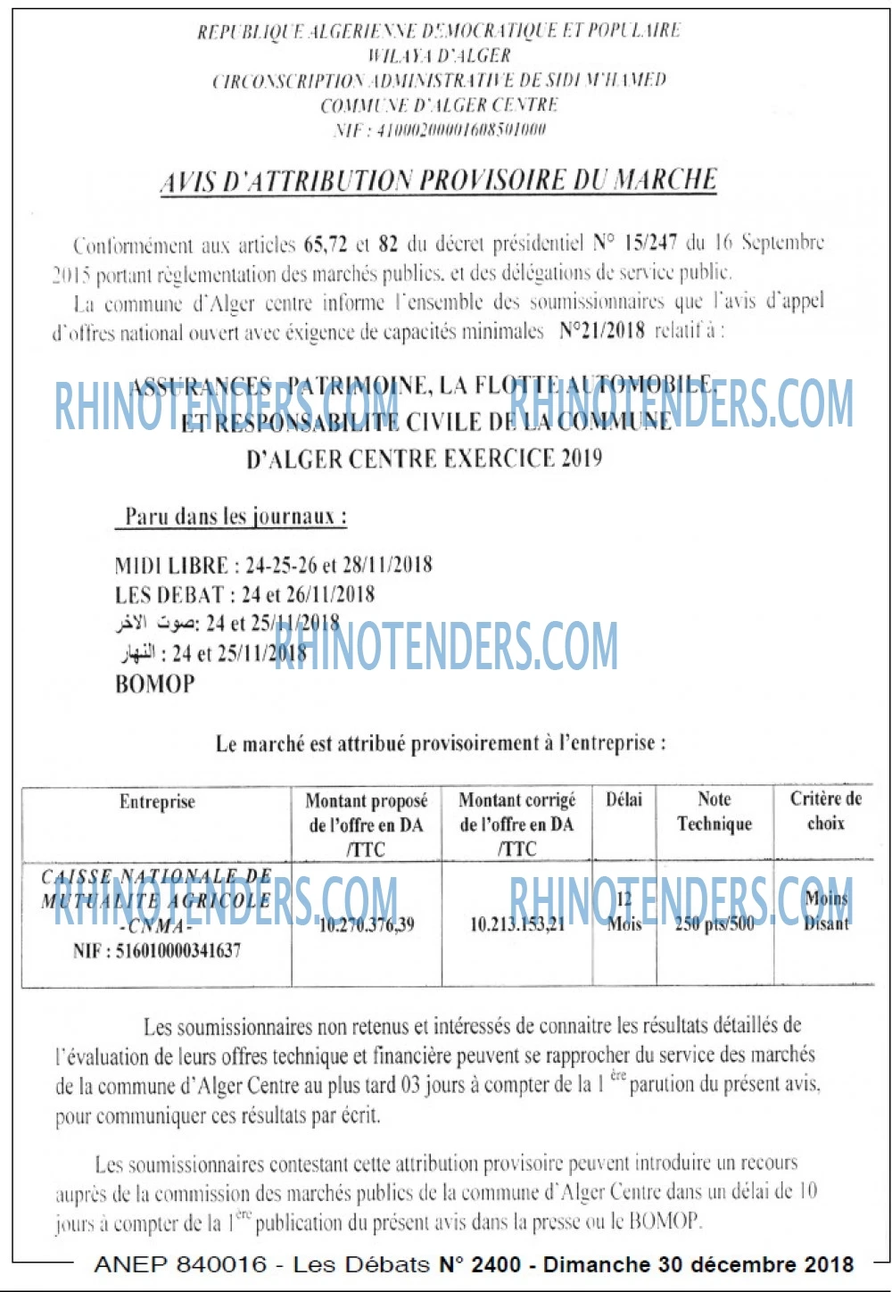 Les Debats