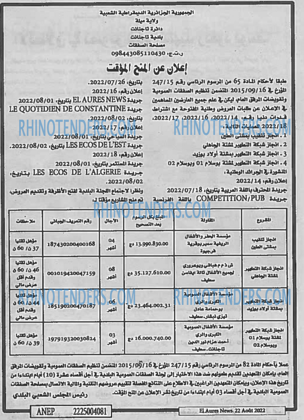 Aurès News