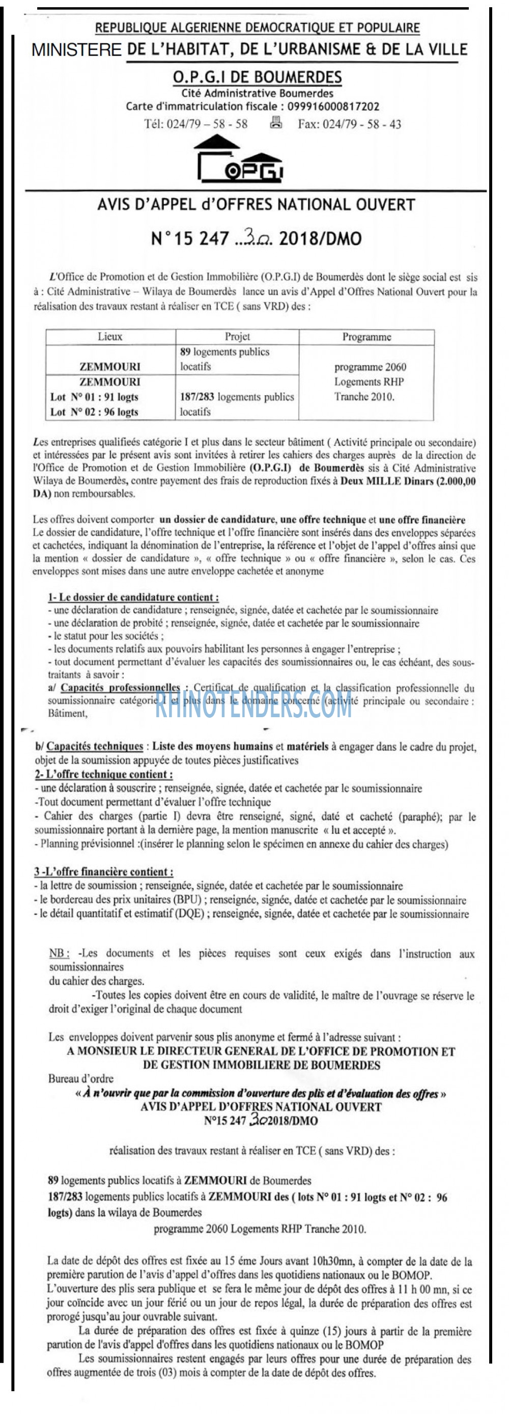 Le Courrier d'Algerie