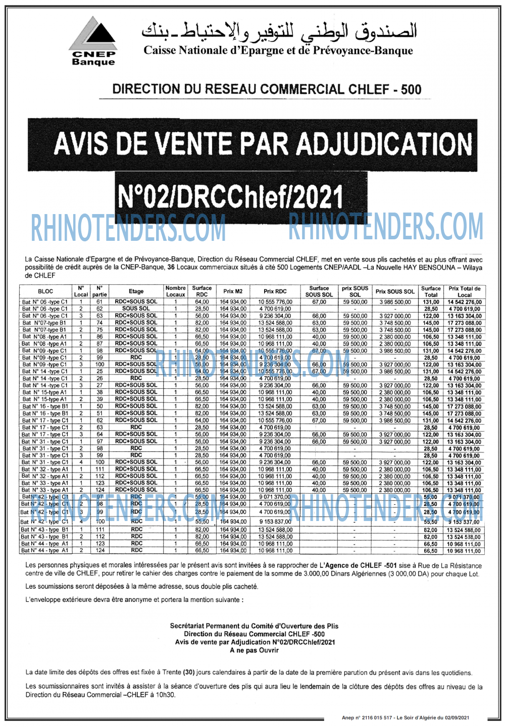 LE SOIR D'ALGERIE