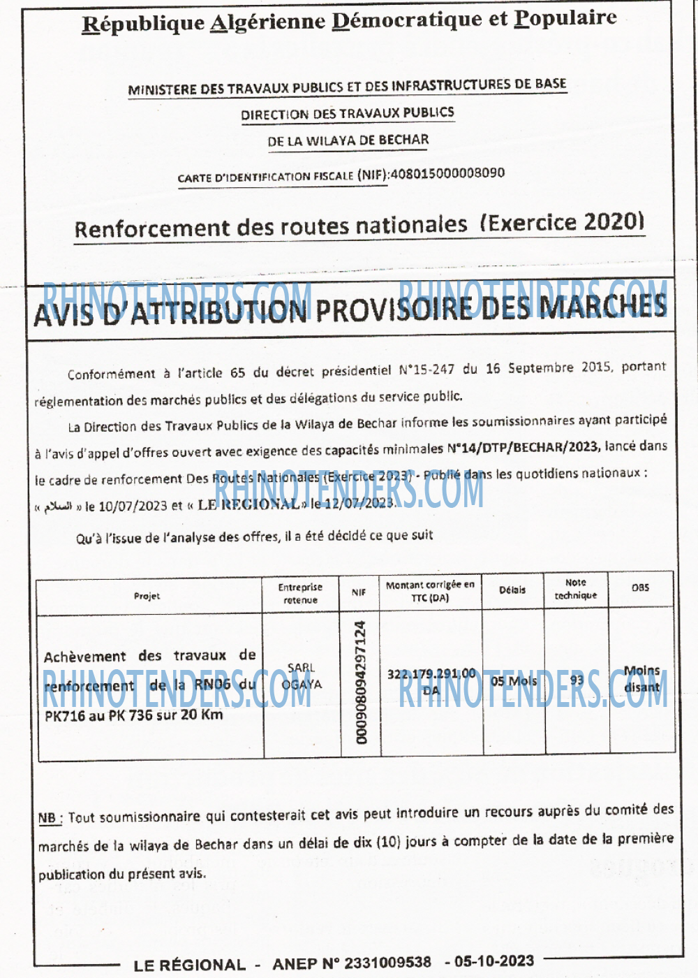 Régional