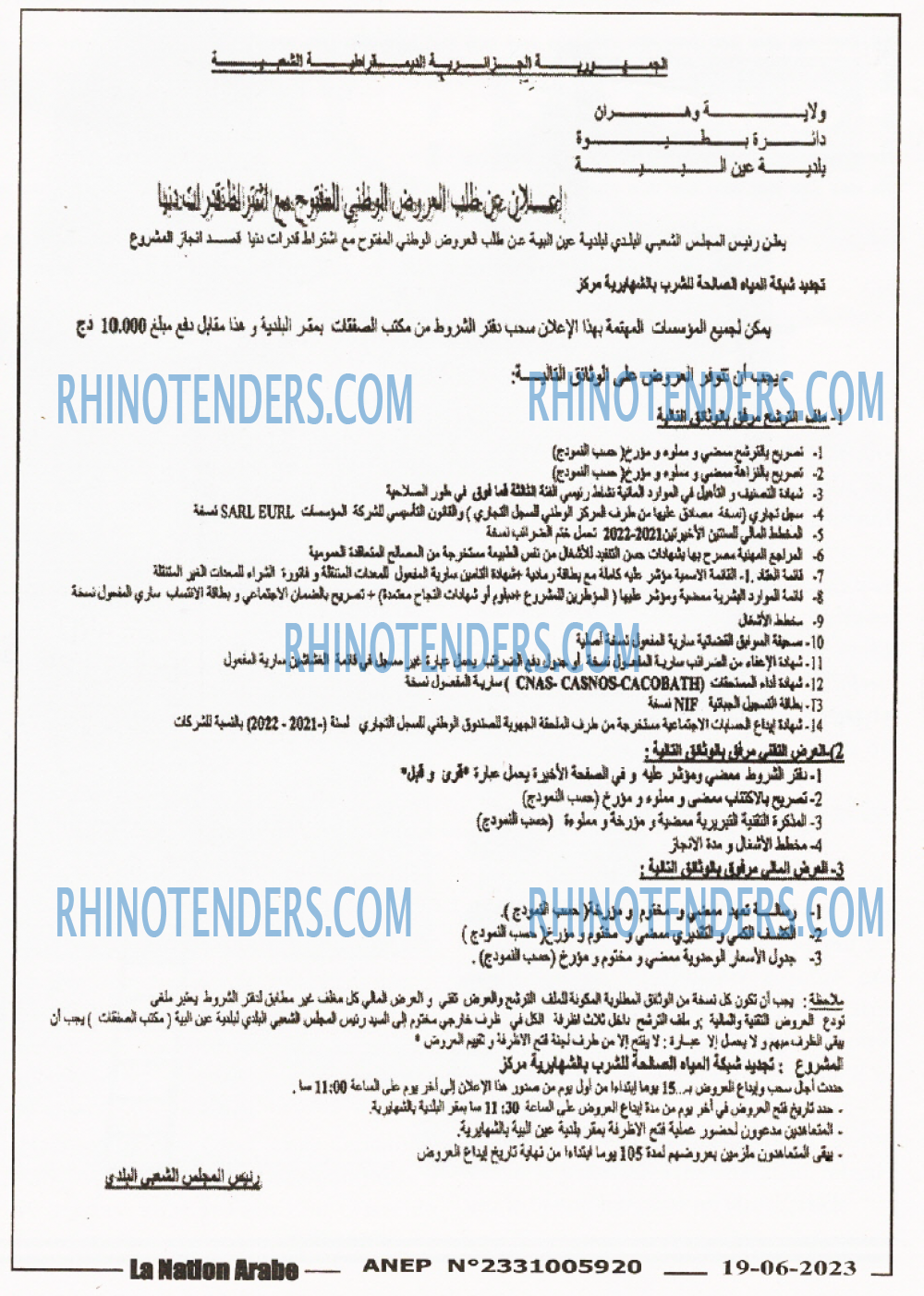 LA NATION ARABE