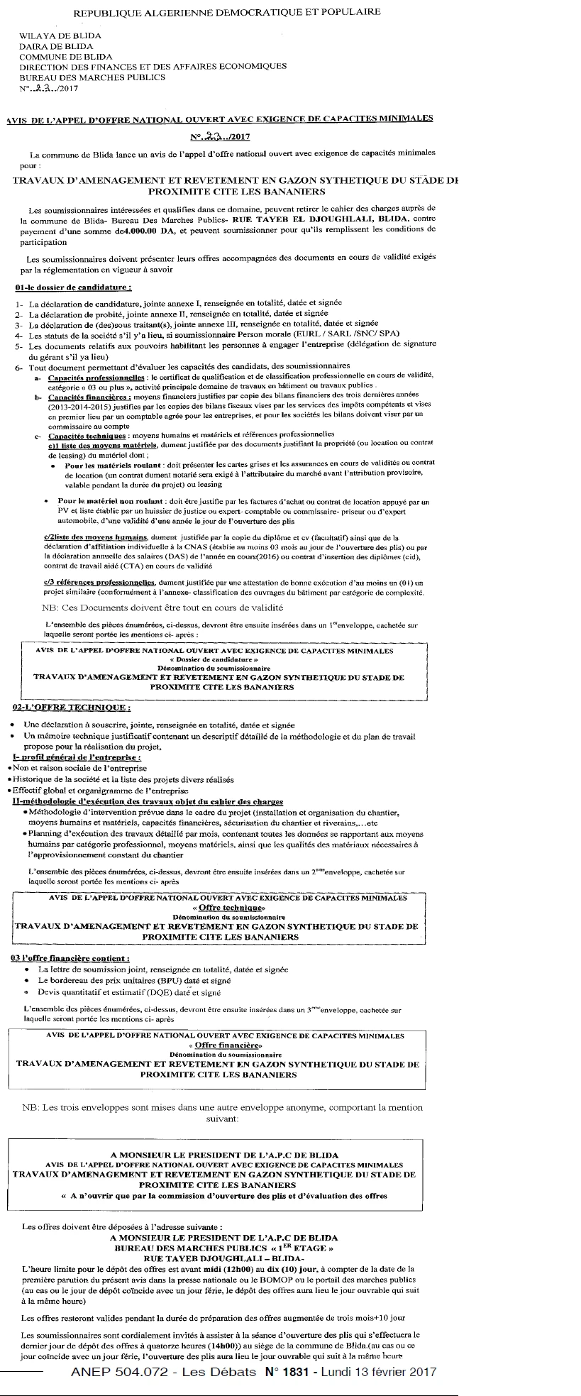 Les Debats