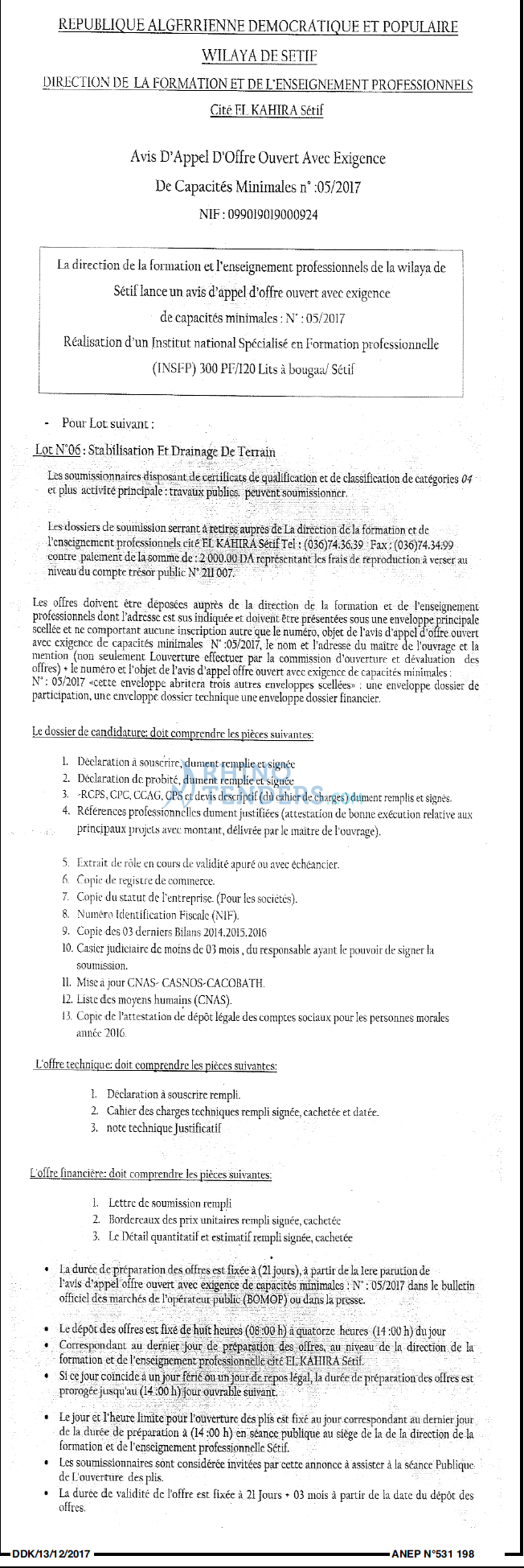 LA DEPECHE DE KABYLIE