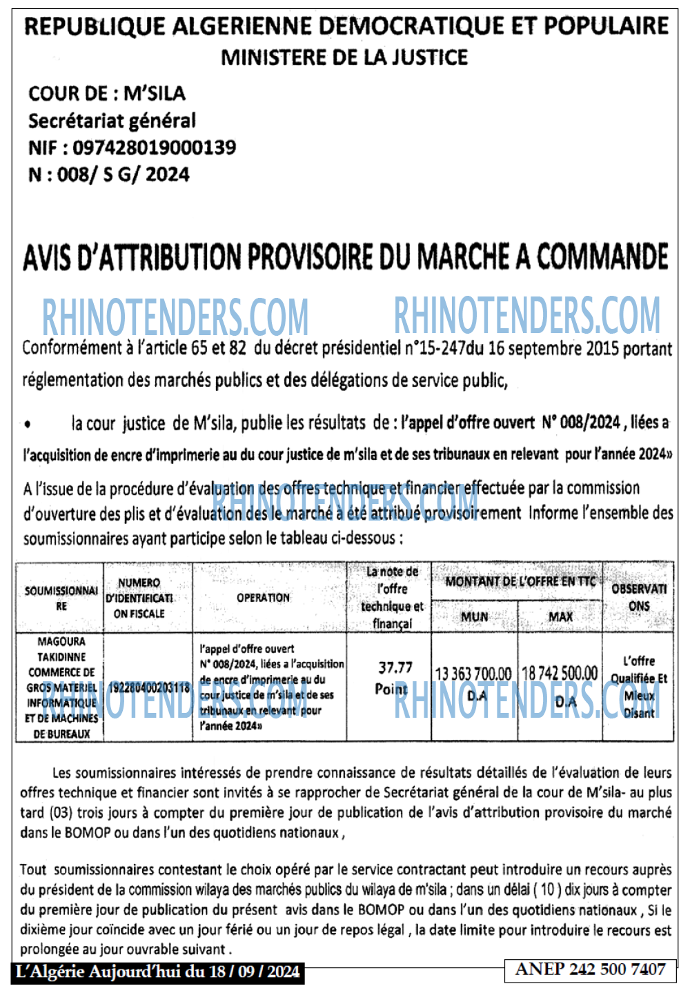 Aujourd'hui