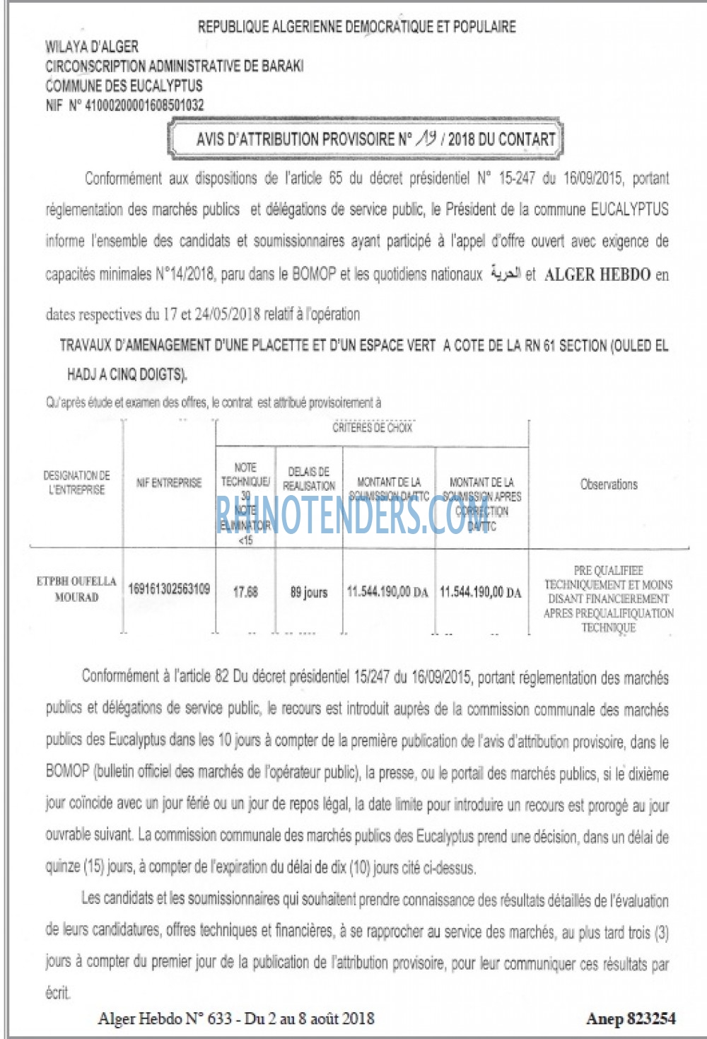 Alger Hebdo