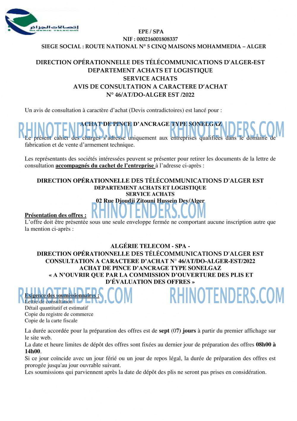 Algérie Télécom