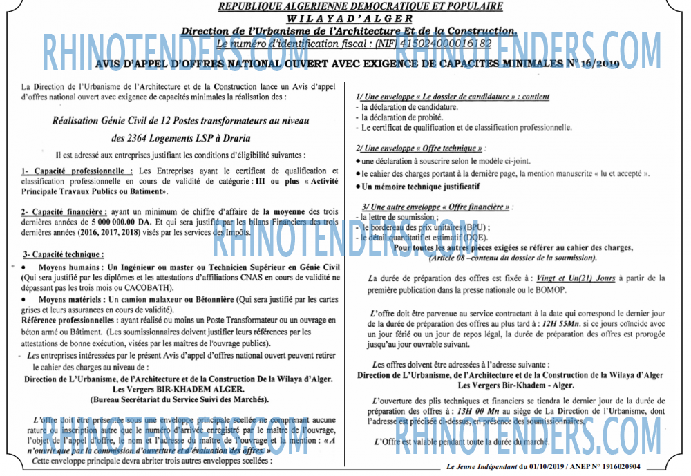 Le jeune indépendant