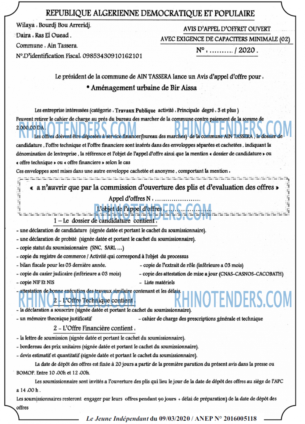 Jeune Independant
