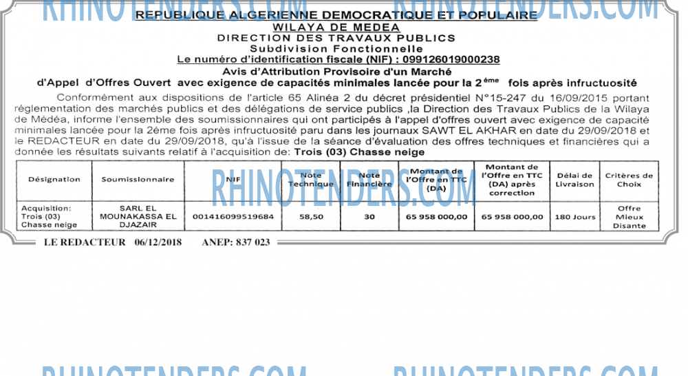 LE REDACTEUR