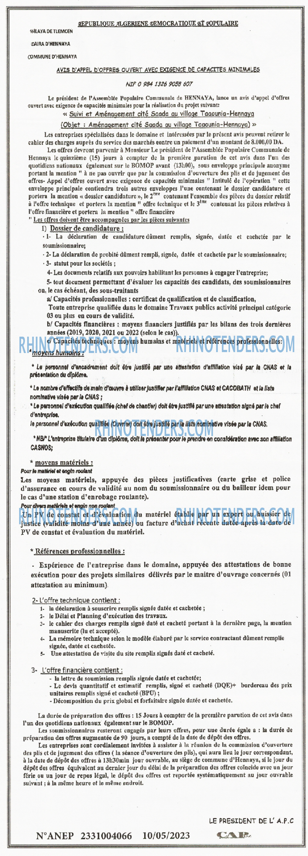 CAP OUEST