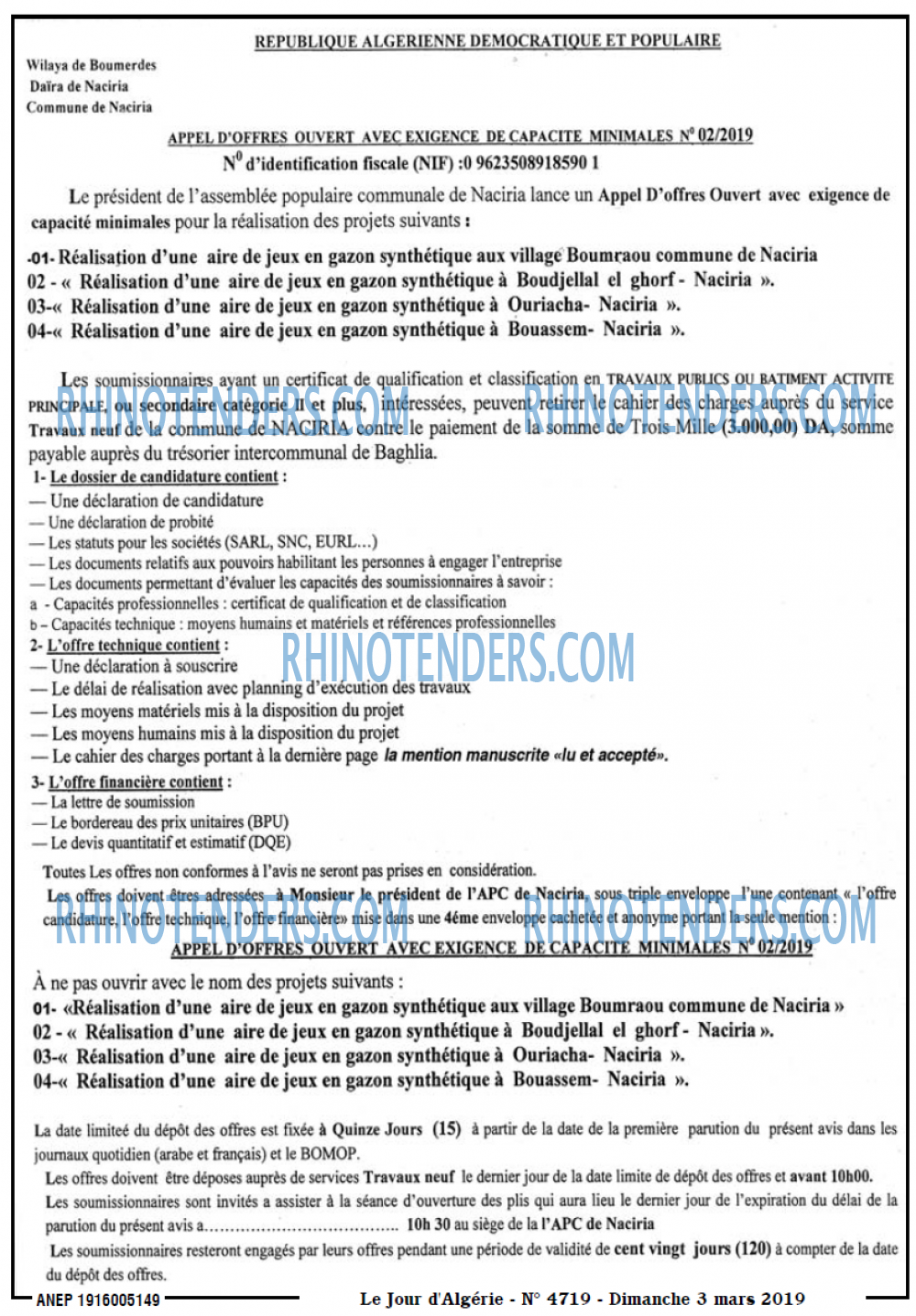 Le Jour d'Algérie