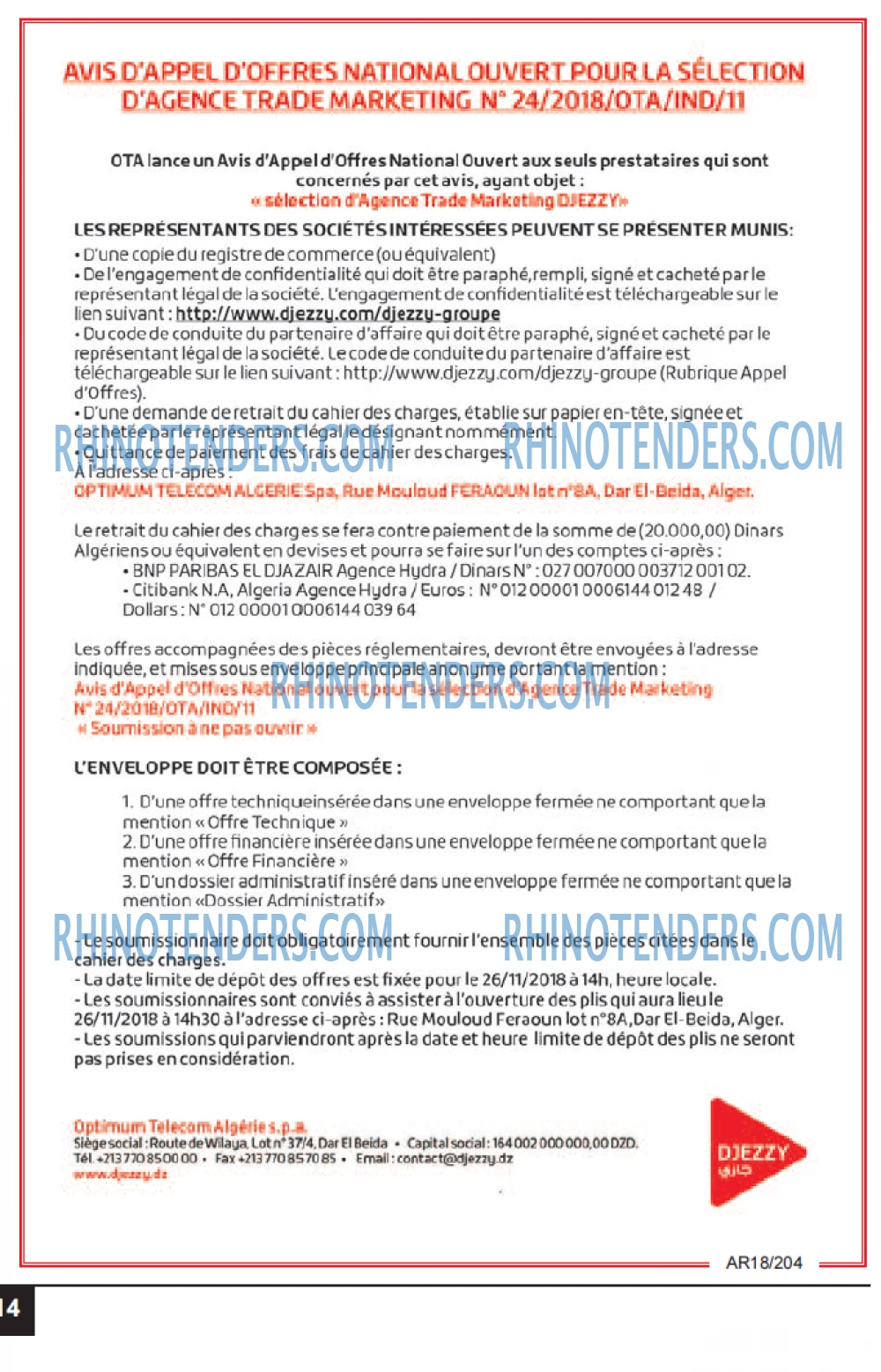 Optimum Telecom Algerie