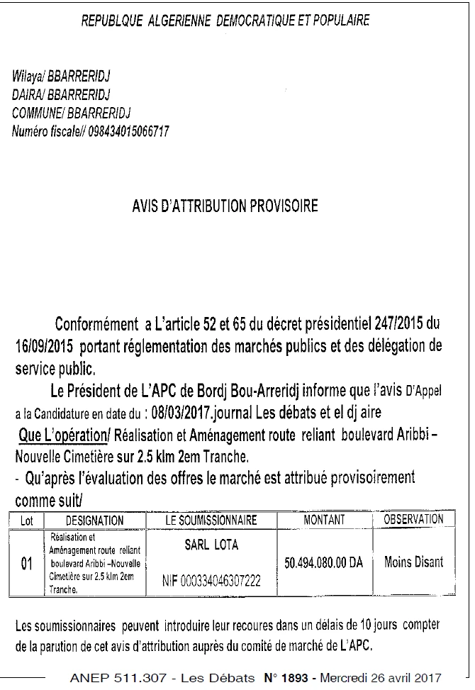 Les Debats