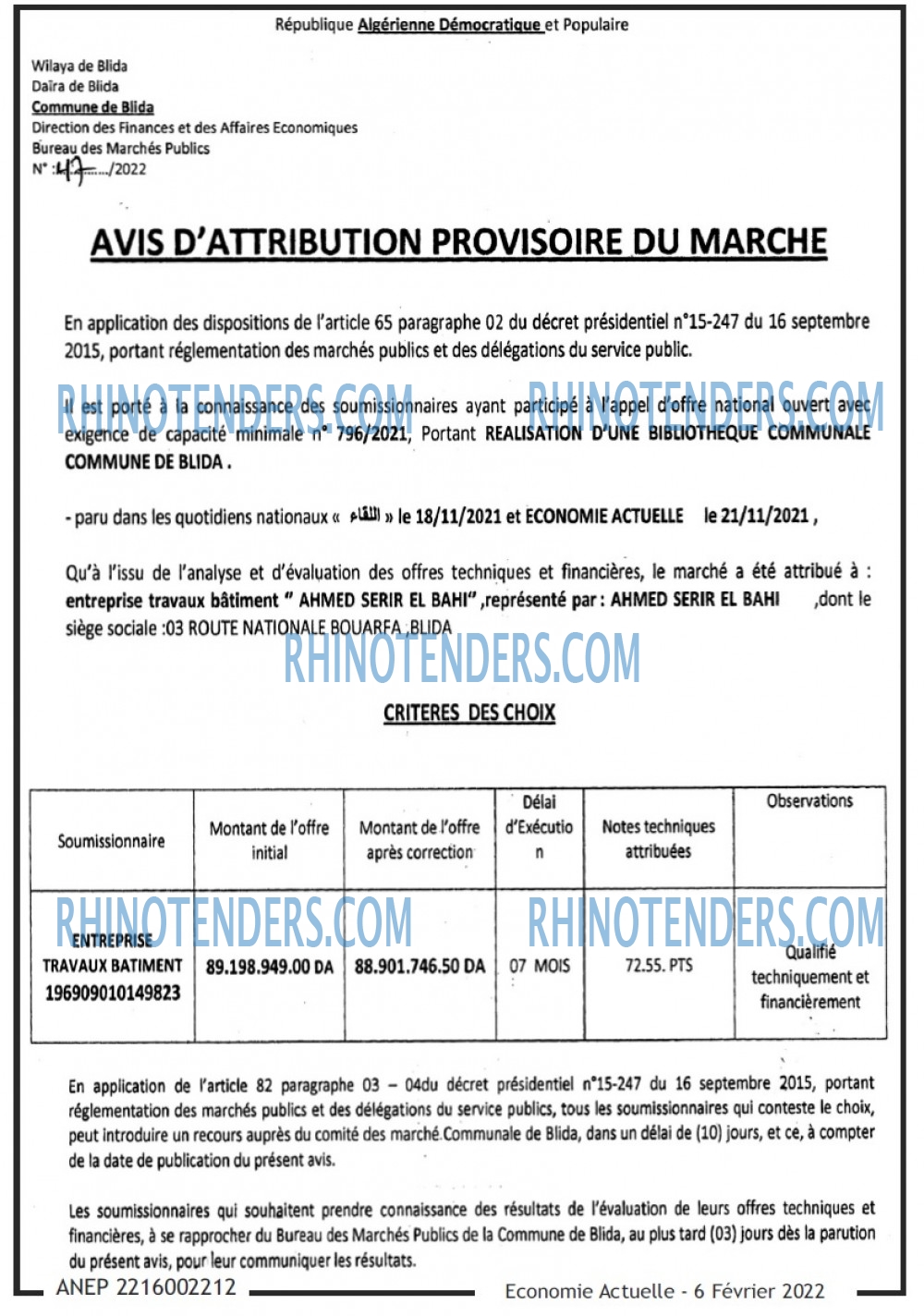 Economie Actuelle