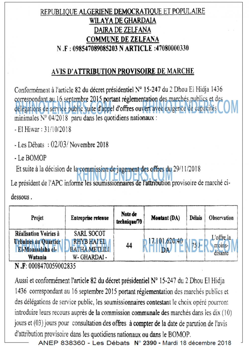Les Debats