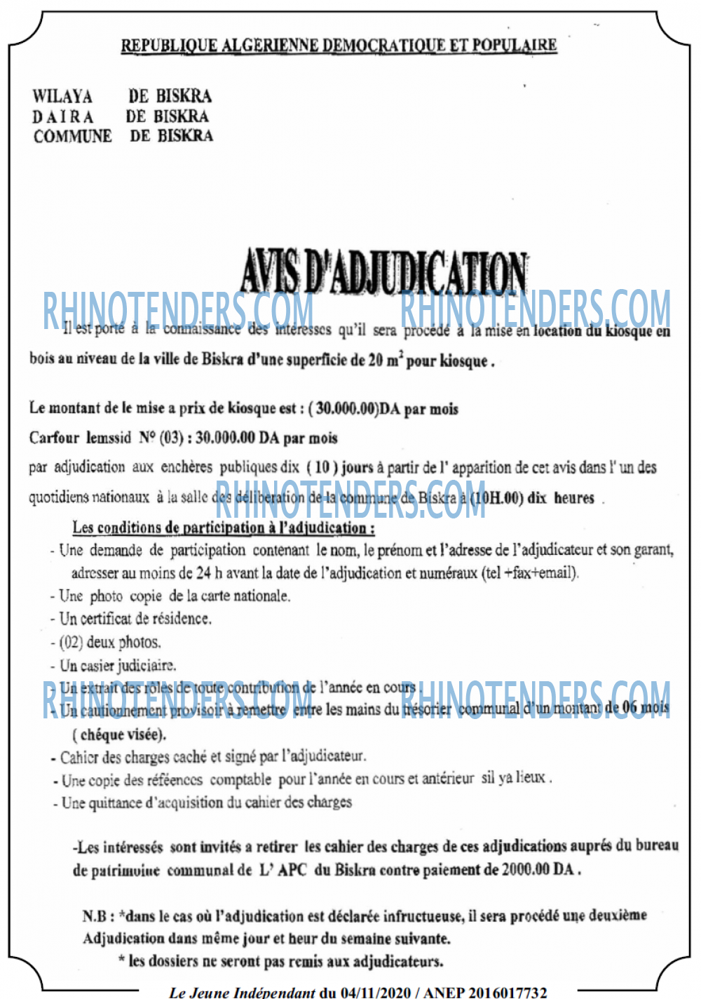 Jeune Independant