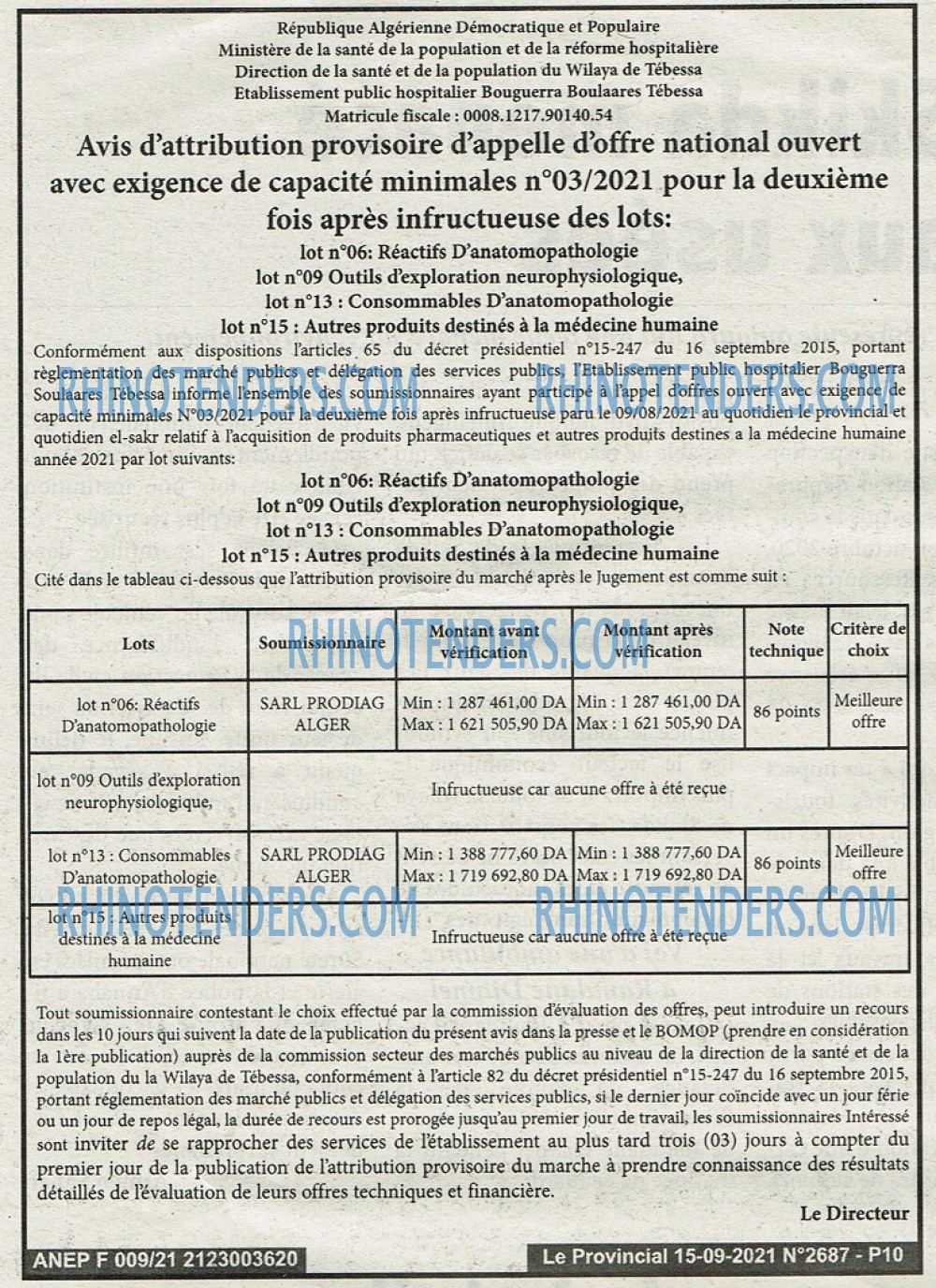 LE PROVINCIAL