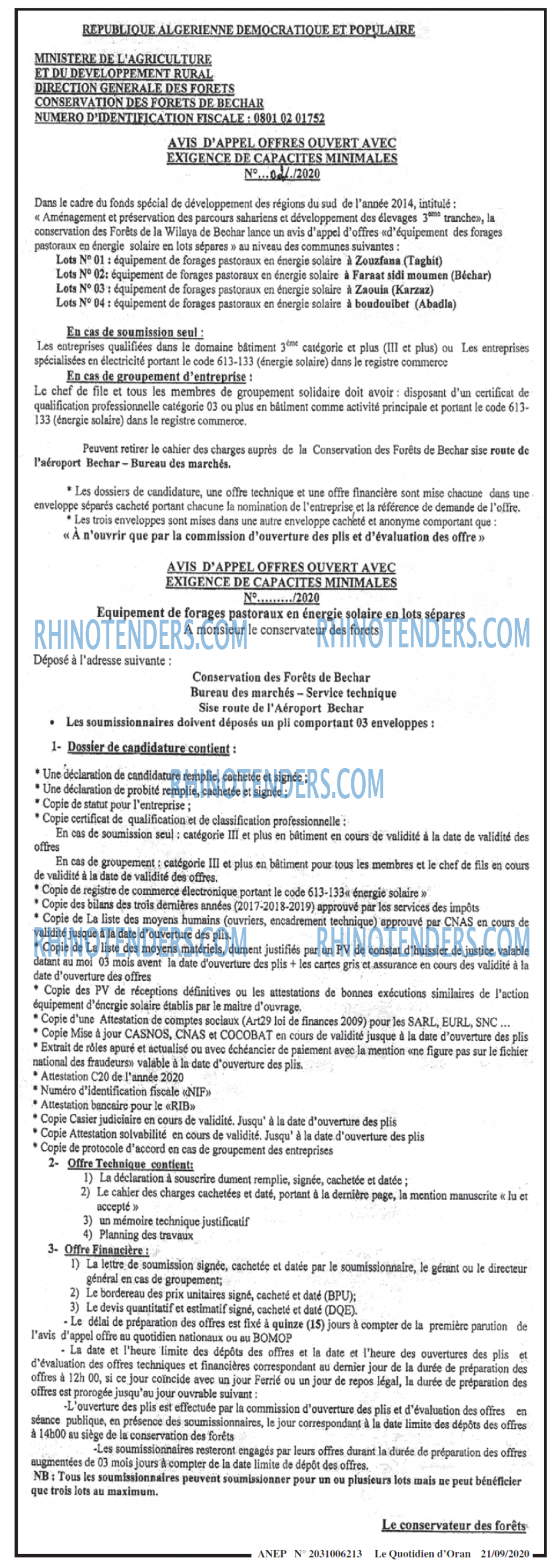 Le Quotidien d'Oran