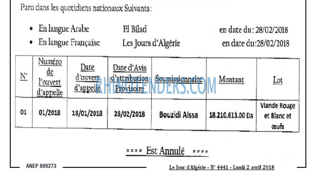 Le Jour d'Algérie