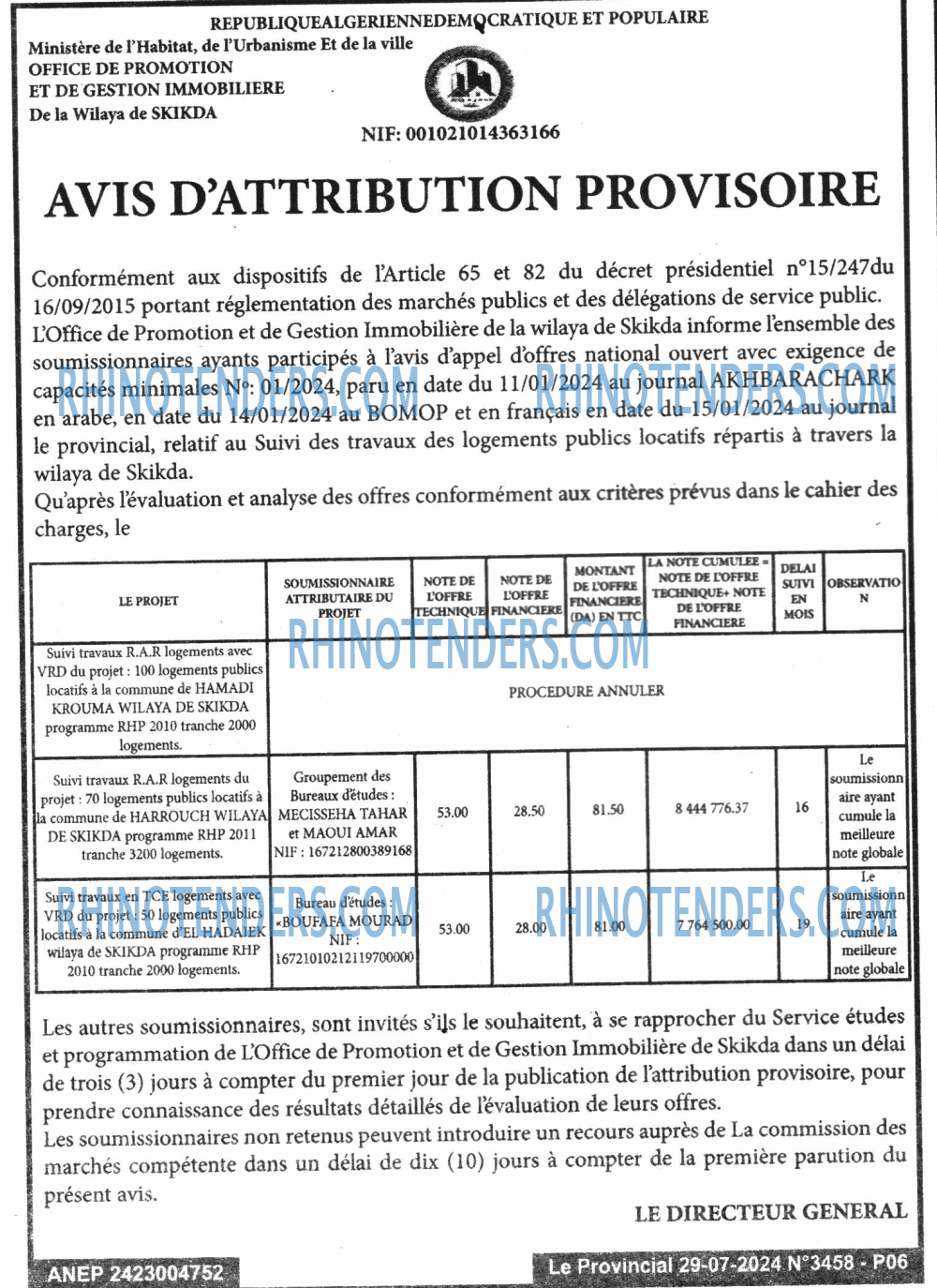 LE PROVINCIAL