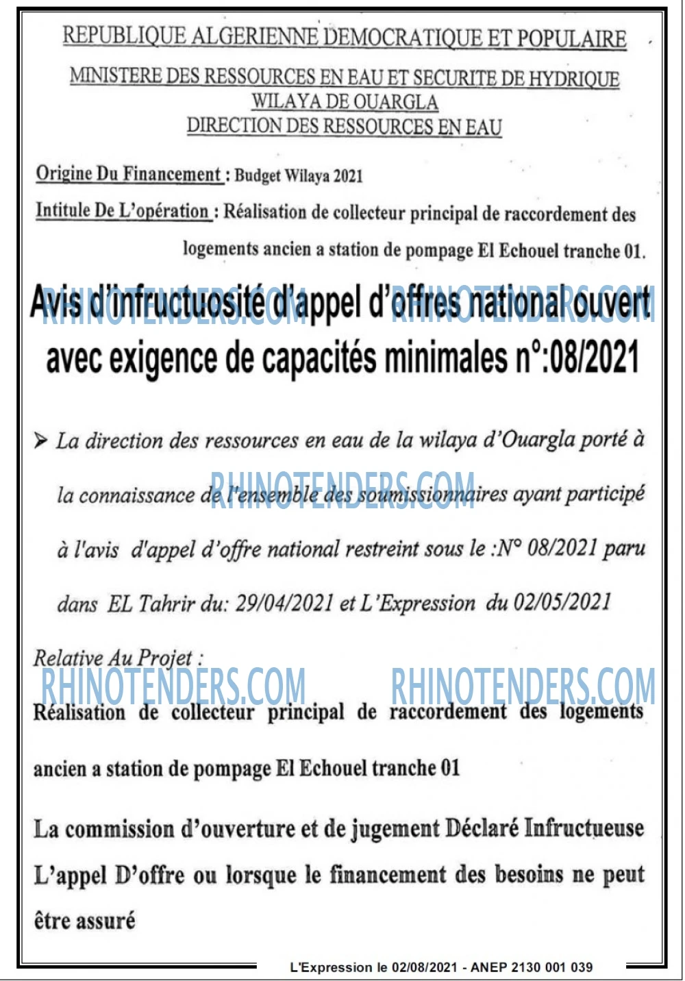 L'EXPRESSION
