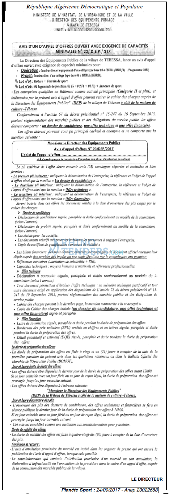 PLANETE SPORT
