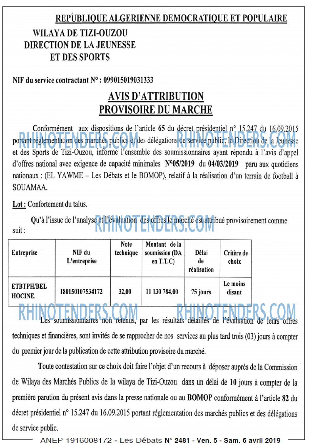 Les Debats