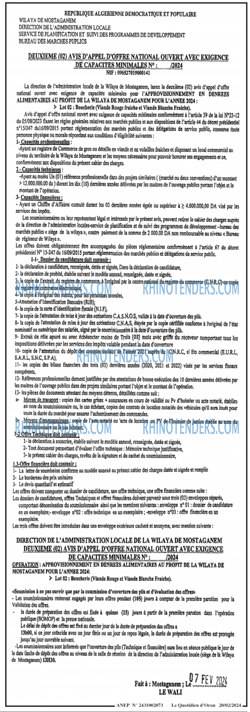 Le Quotidien d'Oran