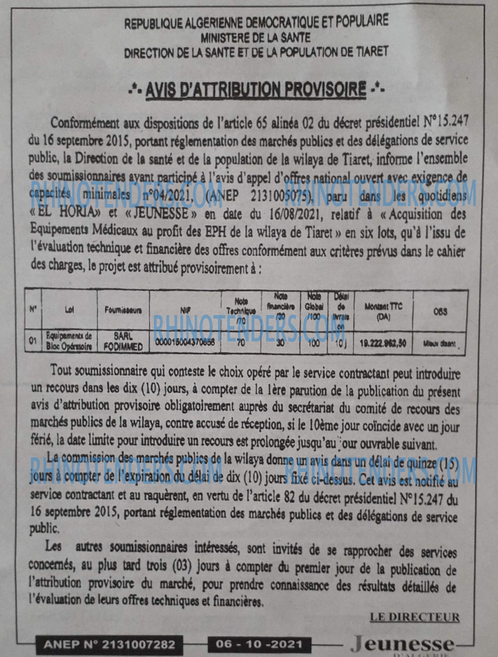 Jeunesse d'Algerie