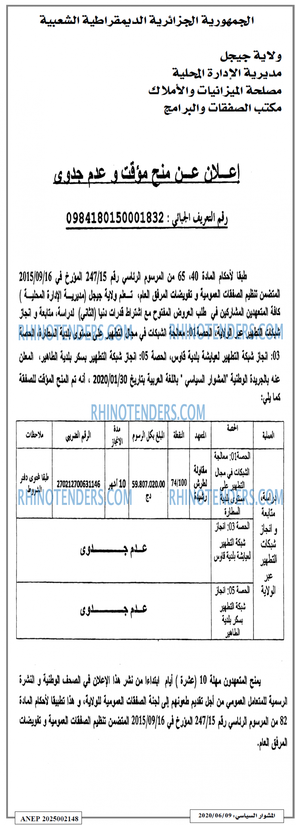 المشوار السياسي