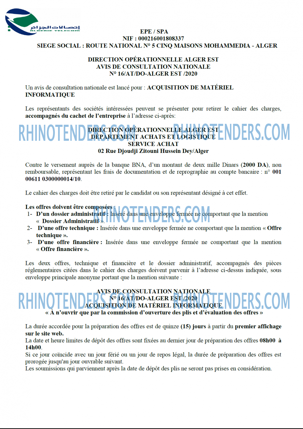 Optimum Telecom Algerie