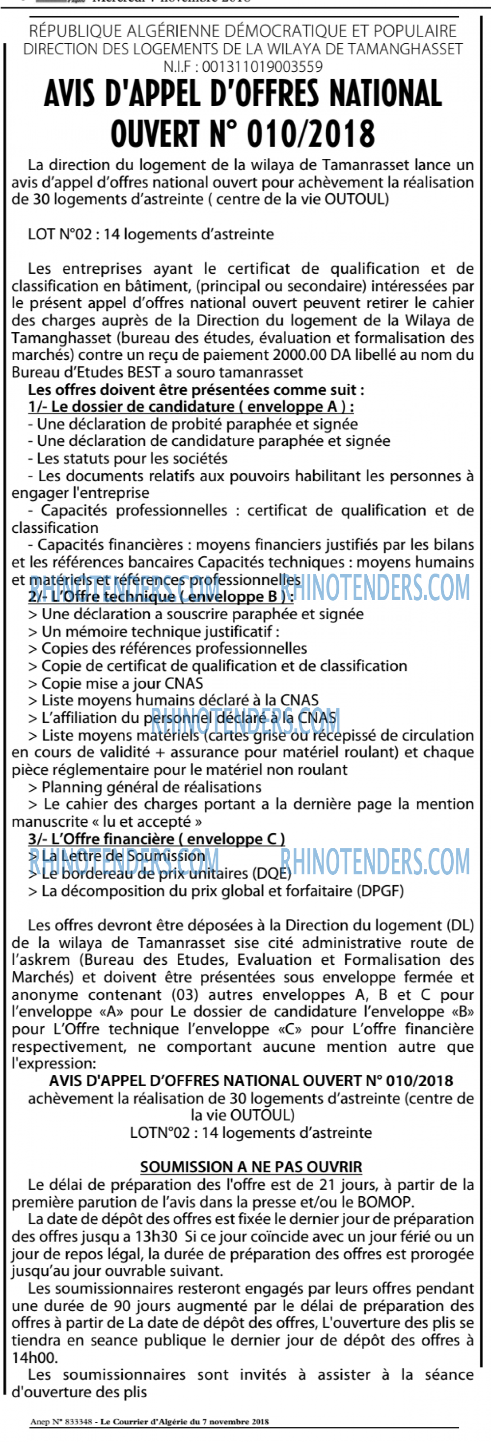 Le Courrier d'Algerie