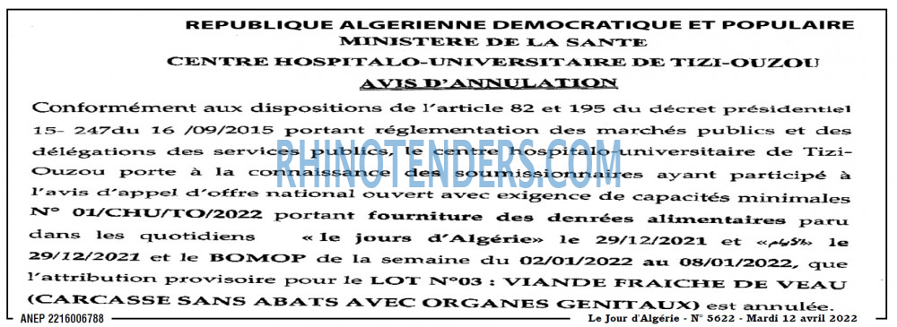 Le Jour d'Algérie