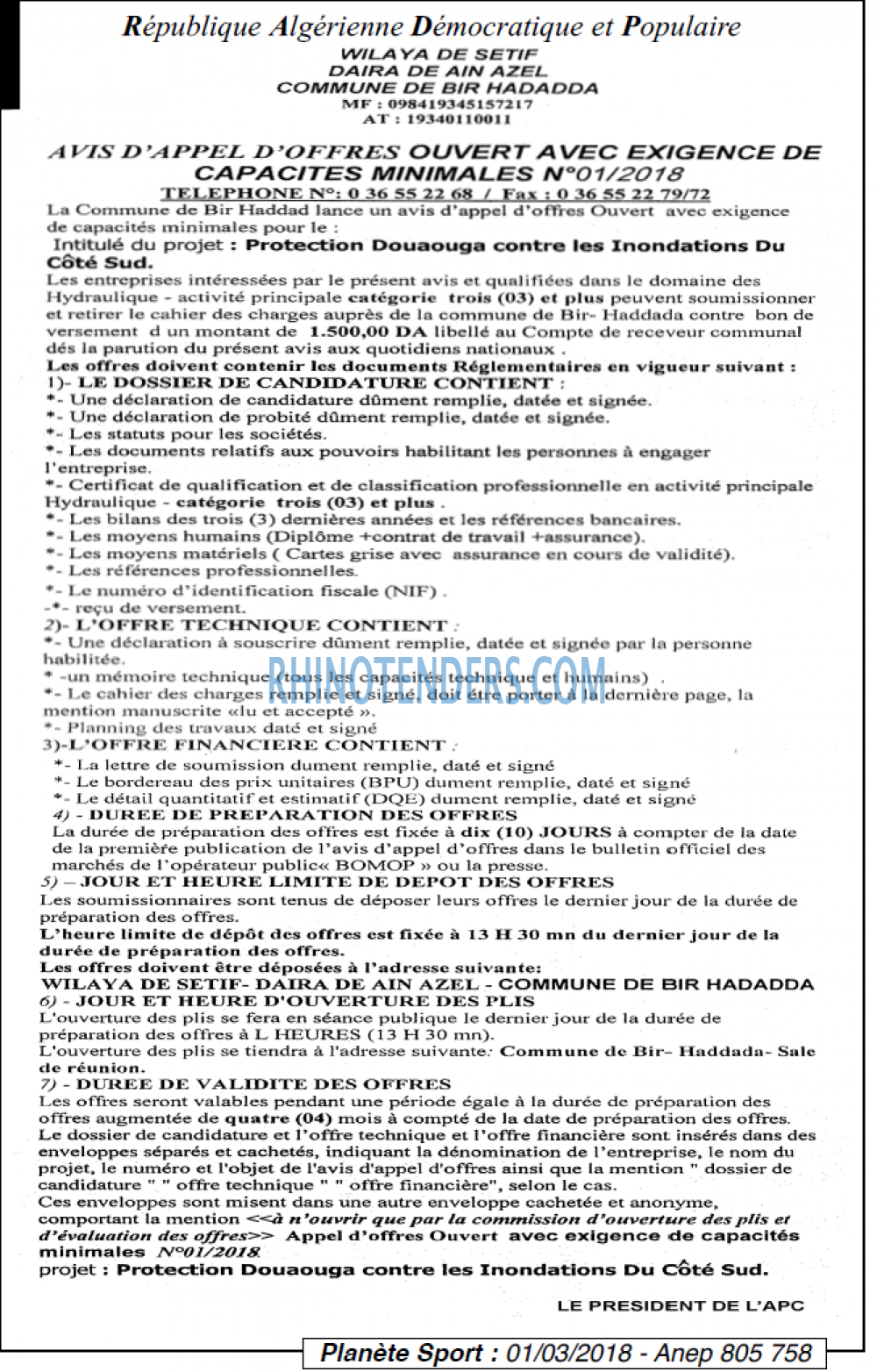 PLANETE SPORT