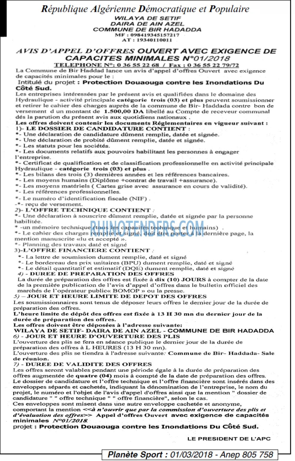 PLANETE SPORT