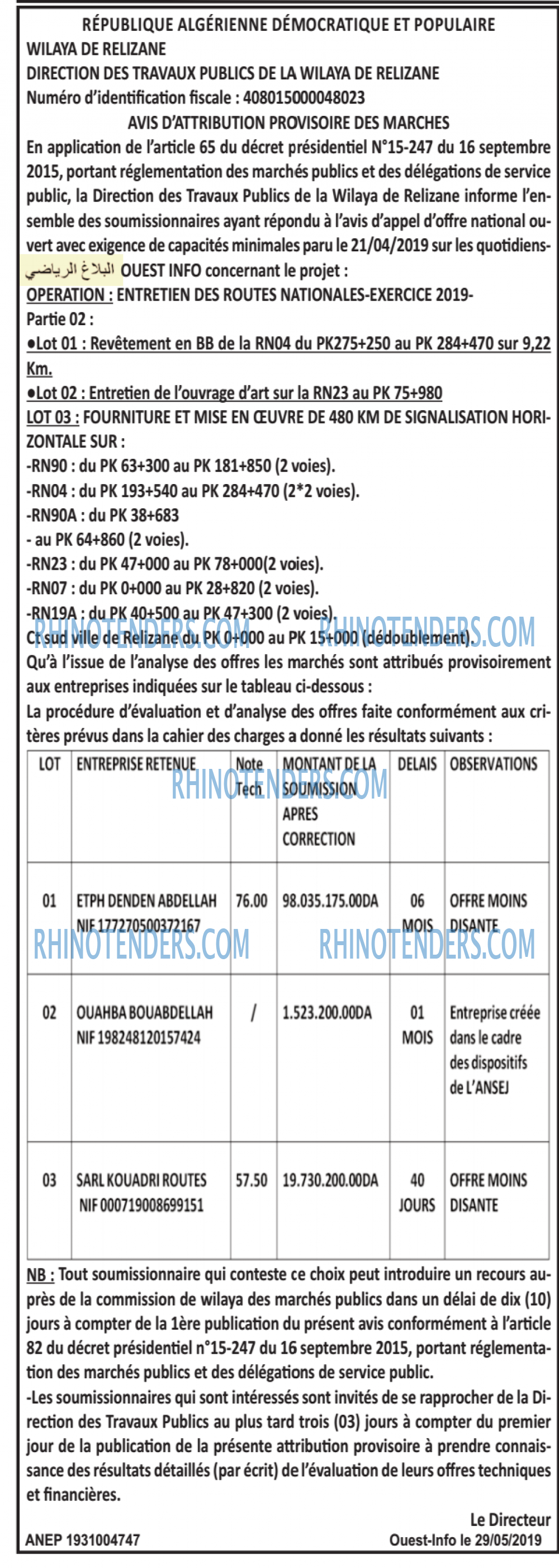 OUEST INFO